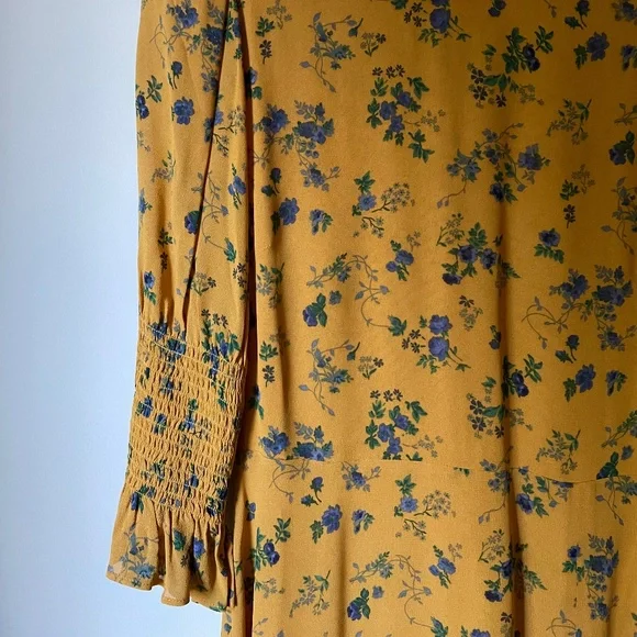 NWT Reformation Carolena Dress in Volare, Size 0